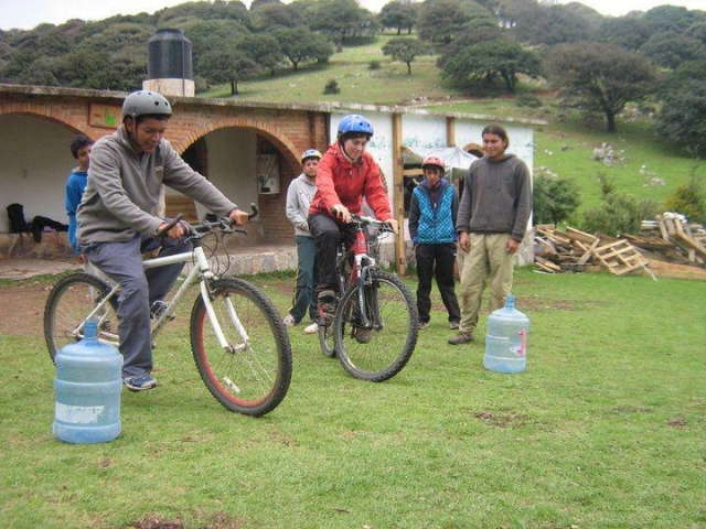 Juegos con la bici